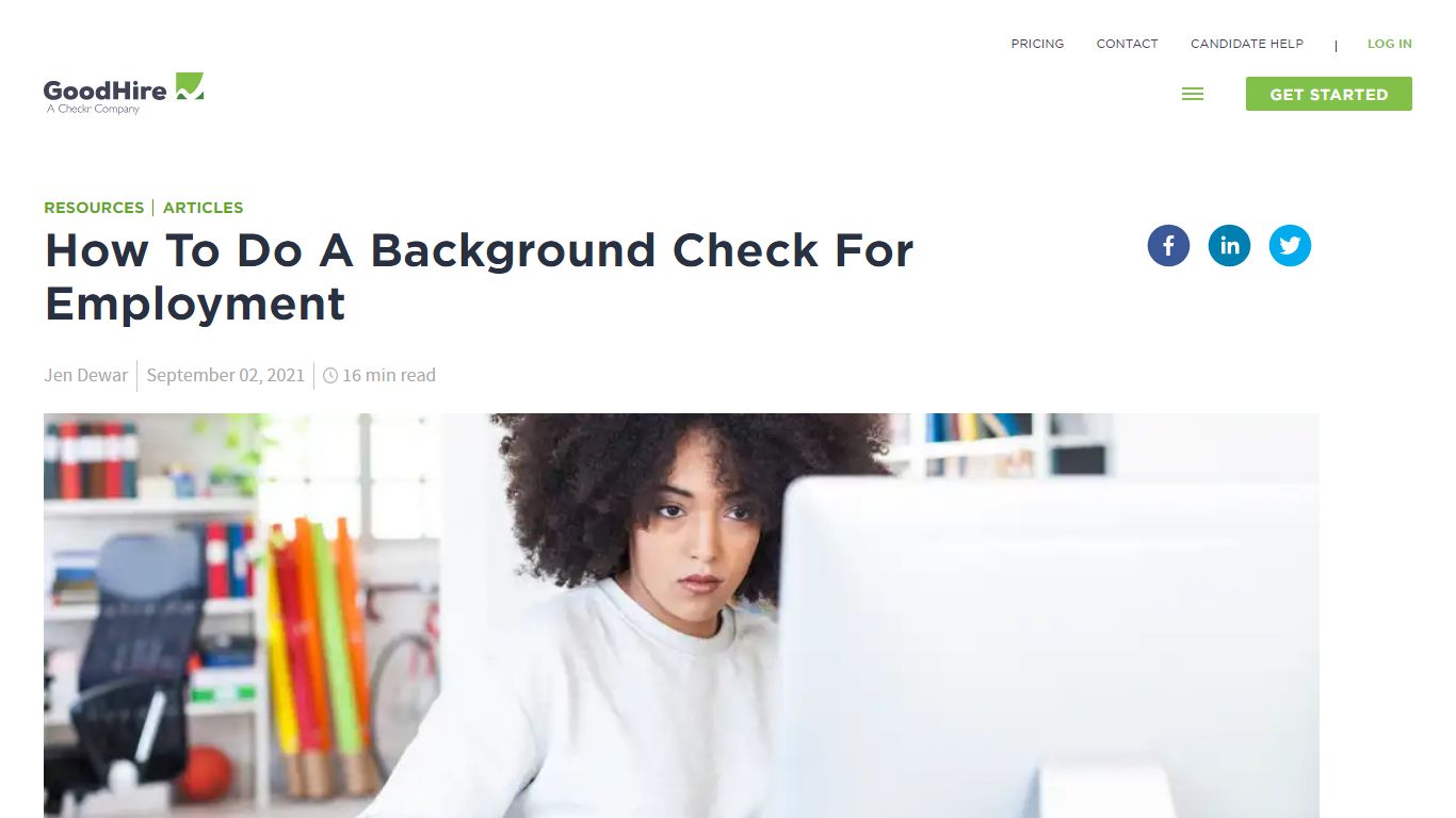 How to Do a Background Check for Employment | GoodHire