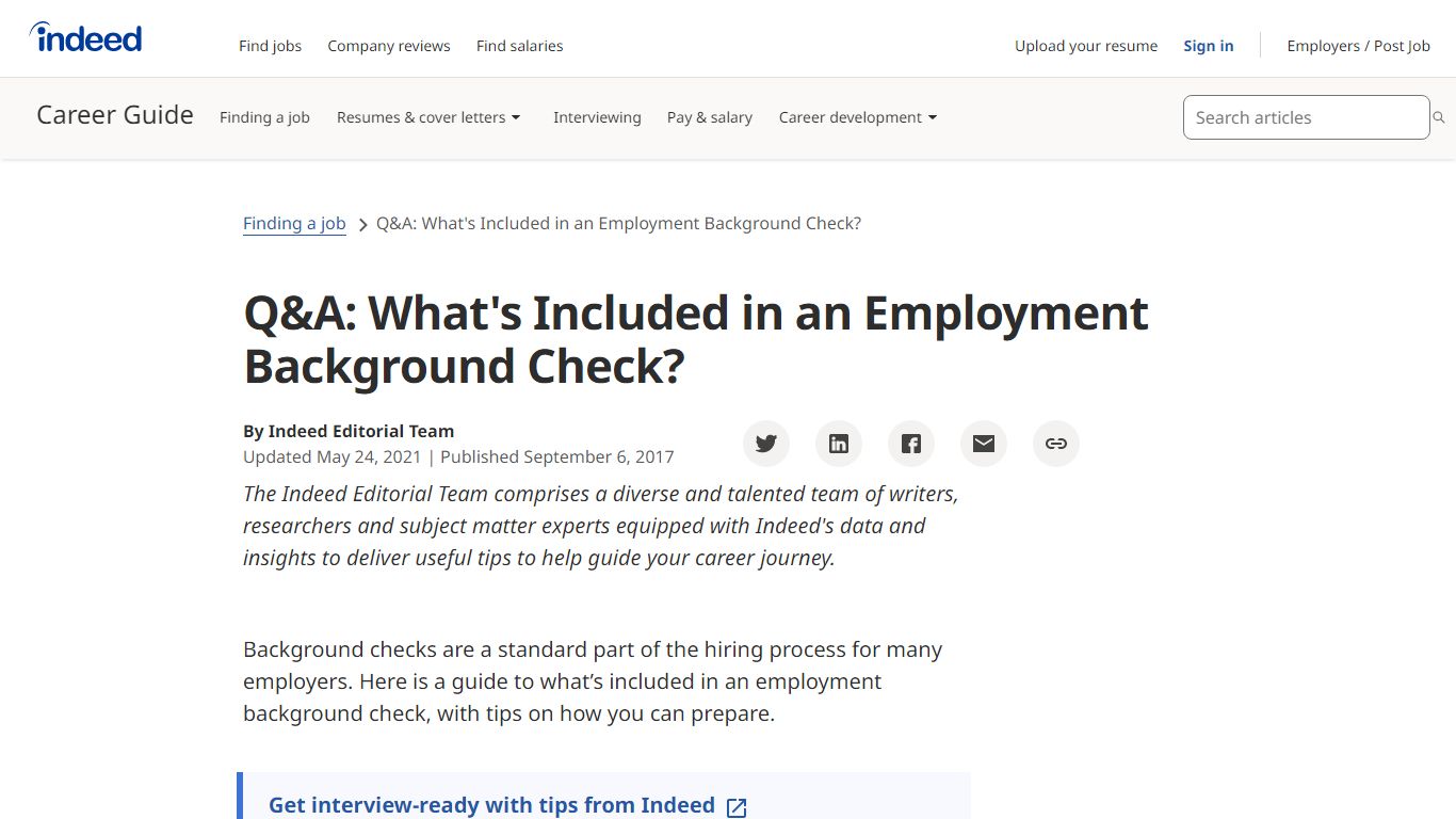 Q&A: What's Included in an Employment Background Check?